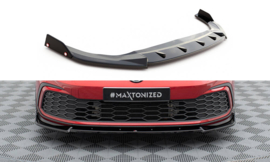 Maxton Design Frontsplitter V.3 + kleppen Volkswagen Golf GTI / GTE / GTD / R-Line Mk8