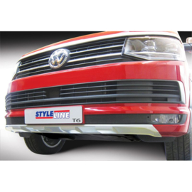 RGM Voorspoiler 'Skid-Plate' passend voor Volkswagen Transporter T6 2015-2020 Zilver