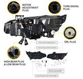 2016-2021 Honda Civic Sedan Hatchback Coupé LED-koplampen vooraan