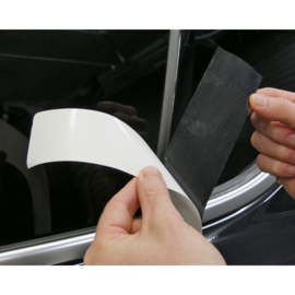 Foliatec 'Chrome Out' Set Matzwart - Folie strip 5cm x 15m