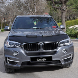 Motorkapsteenslaghoes passend voor BMW X5 F15 2013- Zwart