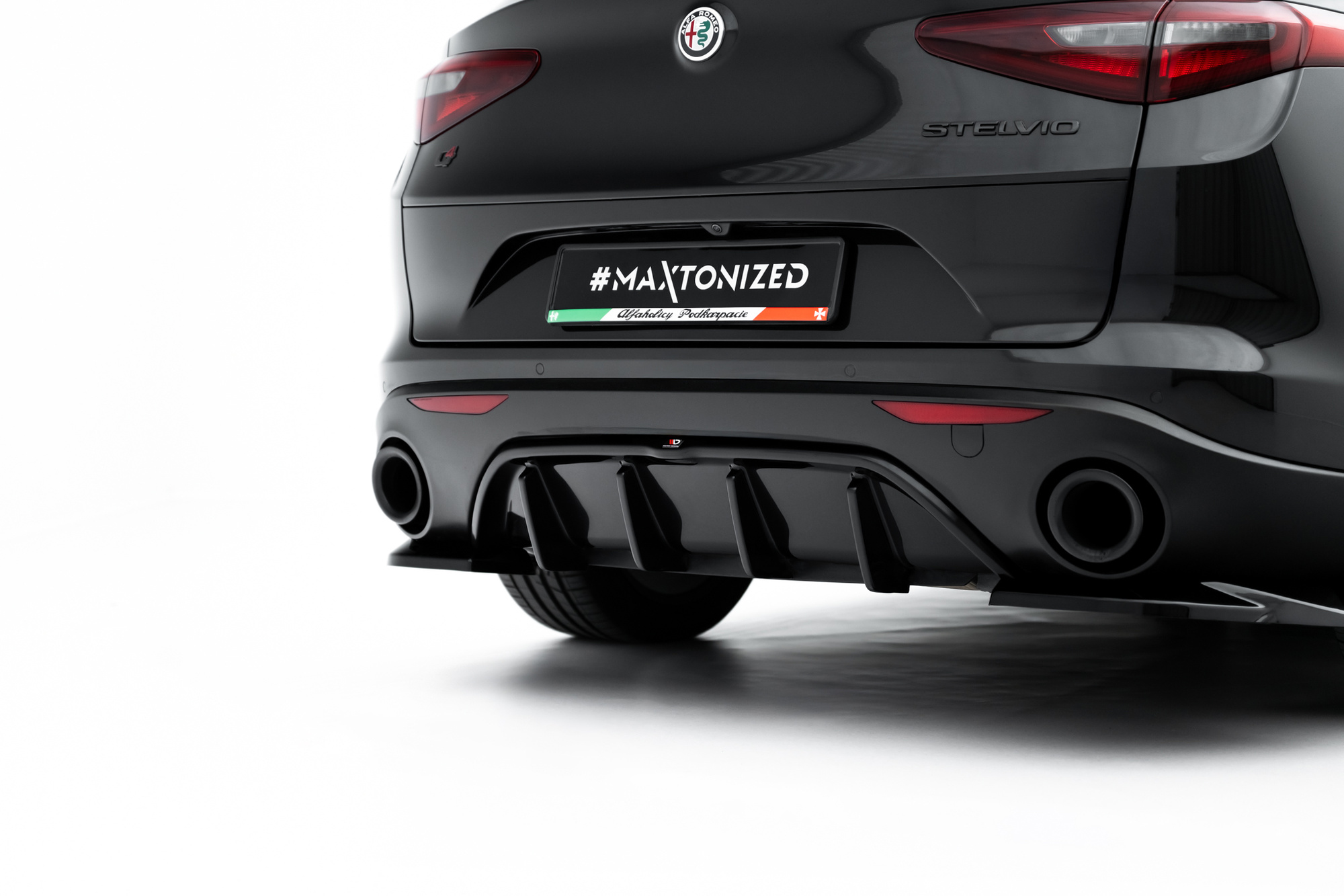 Maxton Design ACHTERKANT ALFA ROMEO STELVIO
