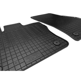 Rubber matten passend voor Volkswagen Caddy V Box 2020- (2-delig + montagesysteem)
