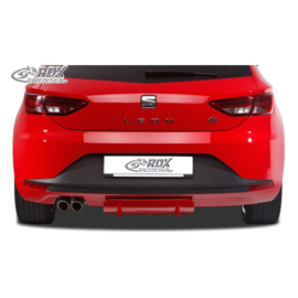 Achterskirt 'Diffusor U-Diff' passend voor Seat Leon (5F) incl. FR/SC/ST 2012-2020 (PU)