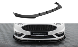 Maxton Design Street Pro Frontsplitter + flappen Ford Mondeo Sport Mk5 Facelift / Fusion Sport Mk2 Facelift