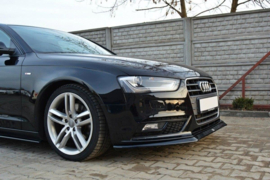 Maxton Design VOORSPLITTER V.2 AUDI A4 B8 FL Gloss Black