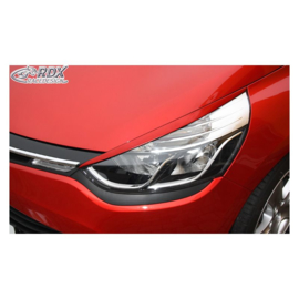 Koplampspoilers passend voor Renault Clio IV 2012- (ABS)