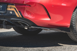 Maxton Design Street Pro Achterzijde Splitters + Flaps Mercedes-AMG C43 Coupé C205