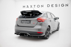 Maxton Design Street Pro Achter Diffuser + Flaps Ford Focus ST Mk3 Facelift