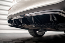 Maxton Design Achtersplitter (met verticale spijlen) Mercedes-Benz E AMG-Line Sedan W213 Facelift