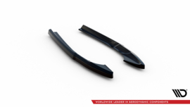 Maxton Design ZIJSPLITTERS ACHTER AUDI S4 B9 FACELIFT Gloss Black
