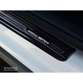 Zwart RVS Instaplijsten passend voor Skoda Kodiaq 2017- 'Special Edition' - 4-delig