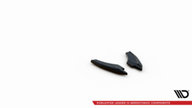 Maxton Design ACHTERZIJSPLITTER V.2 AUDI S3 SEDAN 8Y Gloss Black