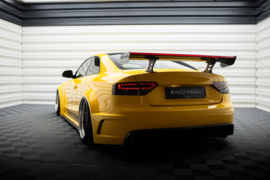 Maxton Design Carbon Spoiler met interne beugels + LED Audi A5 Coupé 8T