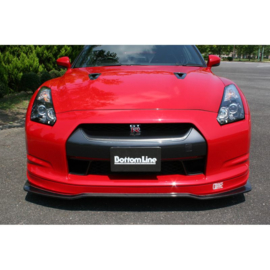 Chargespeed Voorspoiler passend voor Nissan GT-R R35 BottomLine (FRP Zwart)