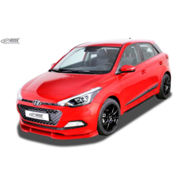 Sideskirts 'Slim' passend voor Hyundai i20 GB 2014- (ABS zwart glanzend)