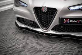 Maxton Design VOORSPLITTER V.1 ALFA ROMEO GIULIA SPORT Gloss Black