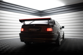 Maxton Design Carbon Spoiler Met Externe Beugels Staanders + LED BMW 3 Coupé E46