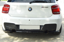 Maxton Design Achtersplitter BMW 1 F20/F21 M-Power (met verticale stangen)