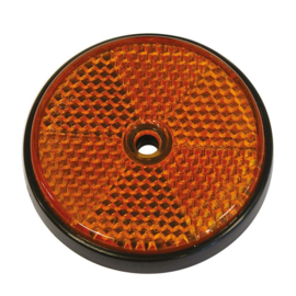 Reflectoren rond 70 mm oranje 2st