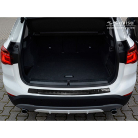 Echt 3D Carbon Achterbumperprotector passend voor BMW X1 (F48) 2015-2022