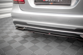 Maxton Design Achtersplitter (met verticale spijlen) Mercedes-Benz E AMG-Line Sedan W212 Facelift