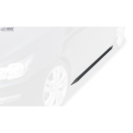 Sideskirts 'Slim' passend voor Peugeot 308 HB (Typ L) 2017- (ABS zwart glanzend)