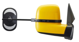 Set Emuk Caravanspiegels passend voor Volkswagen Transporter T5 2003-2009 & Caddy 2003-2015 (ASymmetrische spiegels)