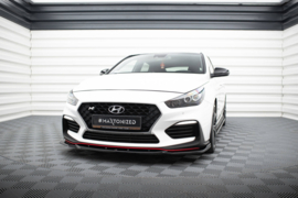 Maxton Design Frontsplitter V.4 Hyundai I30 N Mk3 Hatchback/Fastback