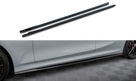 Maxton Design Zijskirts Diffusers BMW 3 M340i / M-Pack G20 / G21 Facelift
