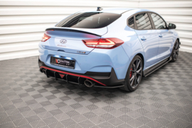 Maxton Design Street Pro Achterzijde Splitters Hyundai I30 N Fastback Mk3 Facelift