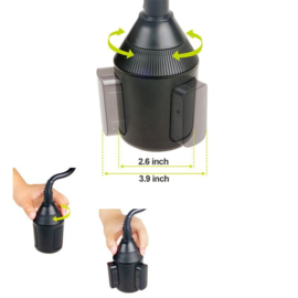 Universele Smartphone/Telefoon/PDA/iPod Houder voor in Bekerhouder