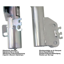 H&R Monotube Schroefset passend voor Volkswagen Transporter T5 2003- VA40-75/AA40-65/Transporter T6 2015- VA50-80/AA40-70mm