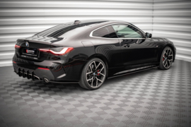 Maxton Design Street Pro Sideskirts Diffusers BMW 4 M-Pack / M440i G22 / G23 / G22 Facelift / G23 Facelift