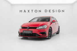 Maxton Design Set Splitters V.1 Volkswagen Golf R Hatchback Mk7 Facelift