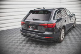 Maxton Design ACHTERZIJSPLITTERS AUDI A4 AVANT B9 Gloss Black