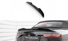 Maxton Design SPOILERKAP 3D AUDI S5 / A5 S-LINE CABRIO 8T Gloss Black