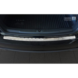 RVS Achterbumperprotector passend voor Audi A6 Sedan Facelift 2015-2018 excl. C8 'Ribs'