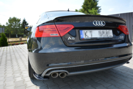 Maxton Design SPOILERKAP AUDI S5 / A5 / A5 S-LINE 8T / 8T FL SPORTBACK Gloss Black