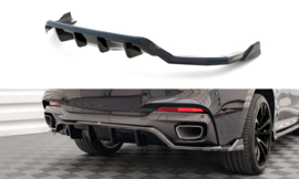 Maxton Design Achtersplitter (met verticale stangen) BMW X6 M-Pack F16