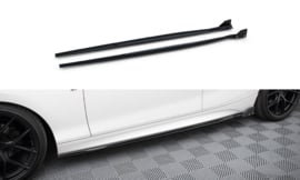 Maxton Design Zijskirts Diffusers V.4 + Flaps BMW 1 M-Pack / M140i F20 Facelift