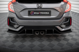 Maxton Design Street Pro Achterzijde Splitters Honda Civic Sport Mk 10 Facelift