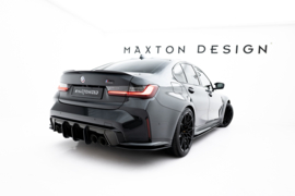 Maxton Design Street Pro Achter Diffuser BMW M4 G82 + BMW M3 Sedan / Touring G80