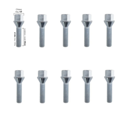 Simoni Racing Aluminium Spoorverbreder Set - 2x16mm(VA) - 2x18mm(AA) (Naaf 72,6mm) inclusief wielbouten - passend voor BMW diversen