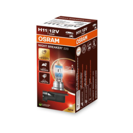 Osram Night Breaker 220 Halogeen lamp - H11 - 12V/55W - per stuk