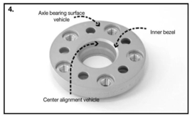 H&R DRA-Systeem Spoorverbrederset 70mm per as - Steekmaat 4x100 - Naaf 57,1mm - Boutmaat M12x1,5 - passend voor Volkswagen