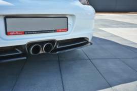 Maxton Design ACHTERZIJDE SPLITTERS PORSCHE CAYMAN S 987C