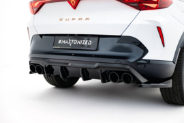 Maxton Design Achterspoiler V.3 + Uitlaat eindstukken Imitatie Cupra Formentor Mk1 Facelift