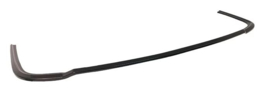 Achterbumperskirt (Diffuser) passend voor Volkswagen Caddy V Box/MPV 2020- (ABS Glanzend zwart)