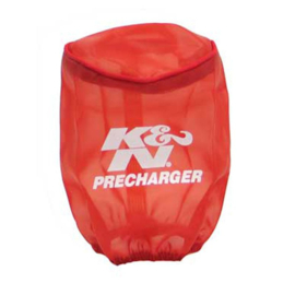 K&N Precharger Filterhoes voor RU-0510, 89 x 127mm - Rood (RU-0510PR)